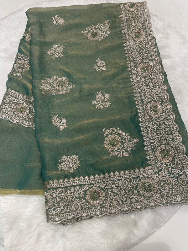 Silk Work Saree