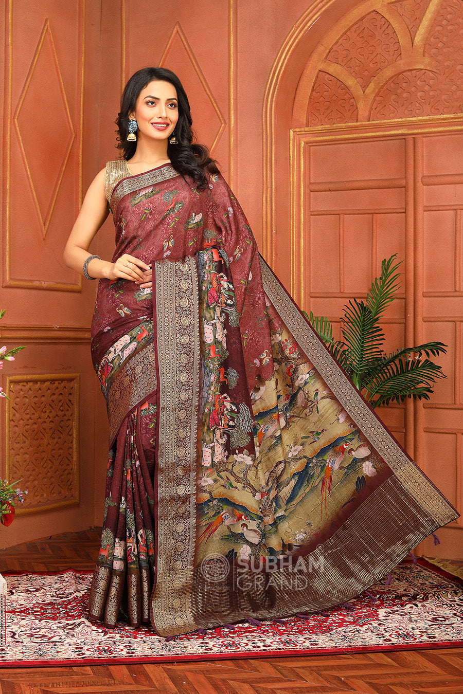 Grand 2025 fancy saree