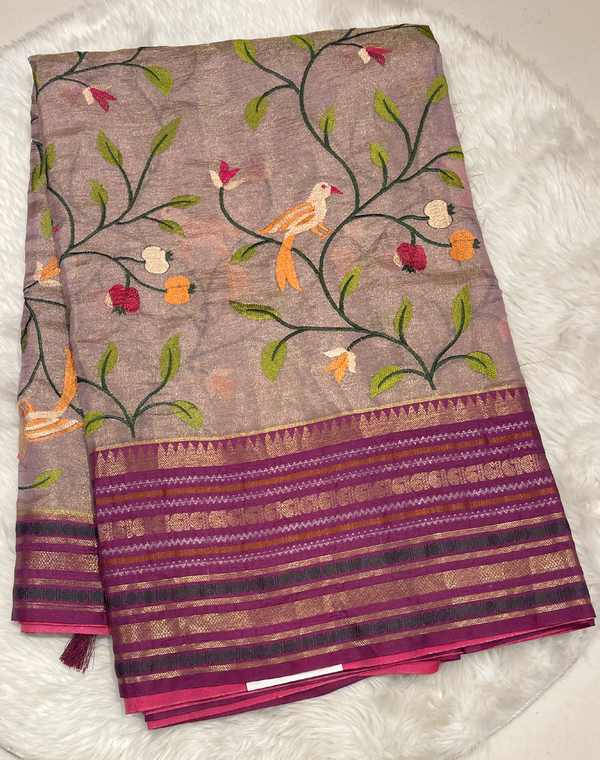 Benaras Tissue Fancy Saree
