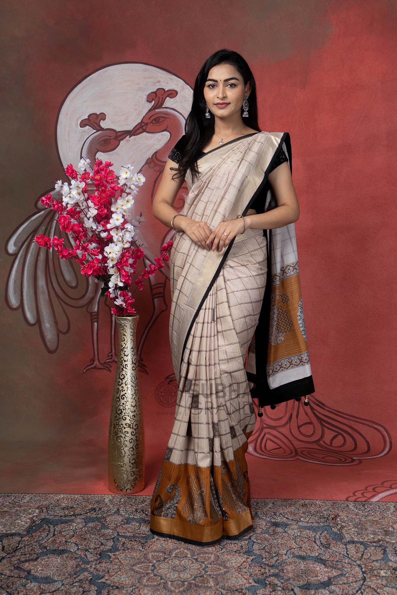 Banarasi Soft Silk Saree With Tanchoi Weaving-Red – Banarasikargha