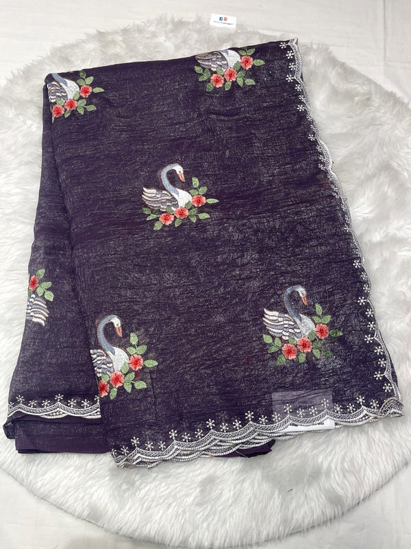 Barfi Silk Saree