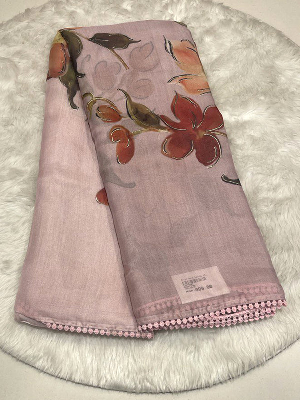 Icon Silk Digital Print Saree