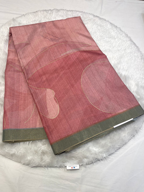 Abstract Muse Khadi Silk Saree