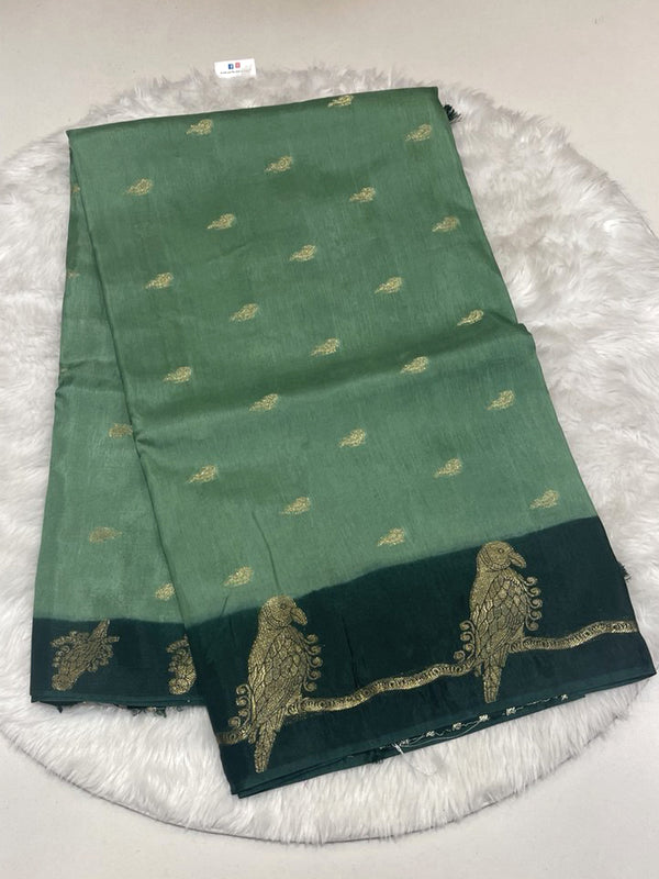 Semi Tussar Saree