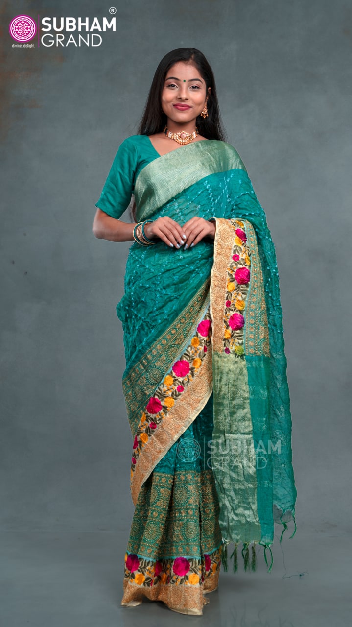 Buy Yellow Color Printed Lenin Textured Traditional Saree (With  Blouse)16296 | www.maanacreation.com